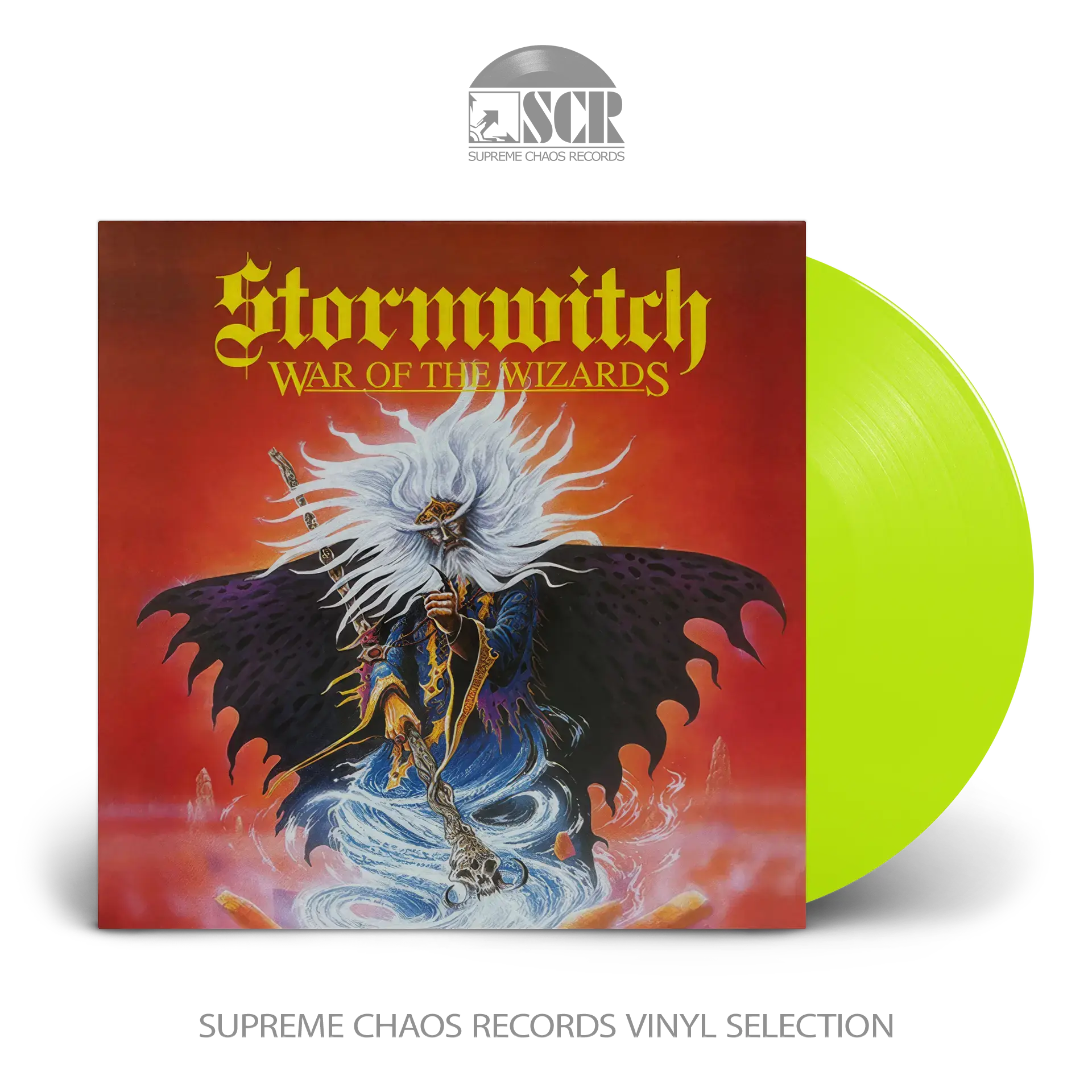 STORMWITCH - War of the Wizards [NEON YELLOW LP] (Heavy Metal Vinyl)