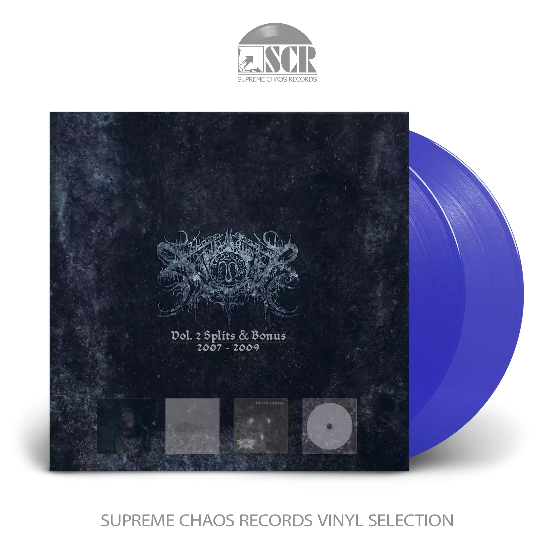 XASTHUR · Vol.2 Splits & Bonus 2007-2009 | TRANSPARENT BLUE 2LP (Black Metal Vinyl)