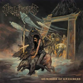 HELLBRINGER · Dominion Of Darkness (Re-Release) | BLACK LP (Thrash Metal Vinyl) · Bild 1