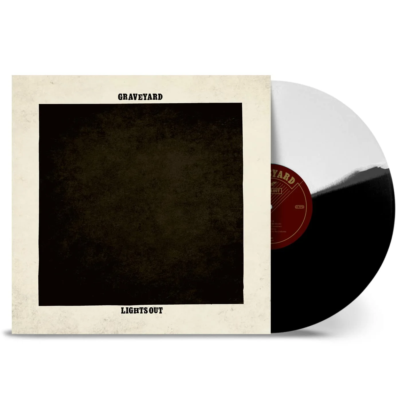 GRAVEYARD - Lights Out [BLACK/WHITE LP] (Hard Rock Vinyl) · Bild 2