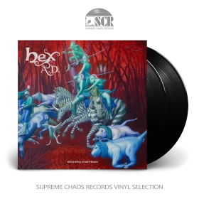 HEX A.D. · Delightful Sharp Edges | BLACK 2LP (Progressive Metal Vinyl)