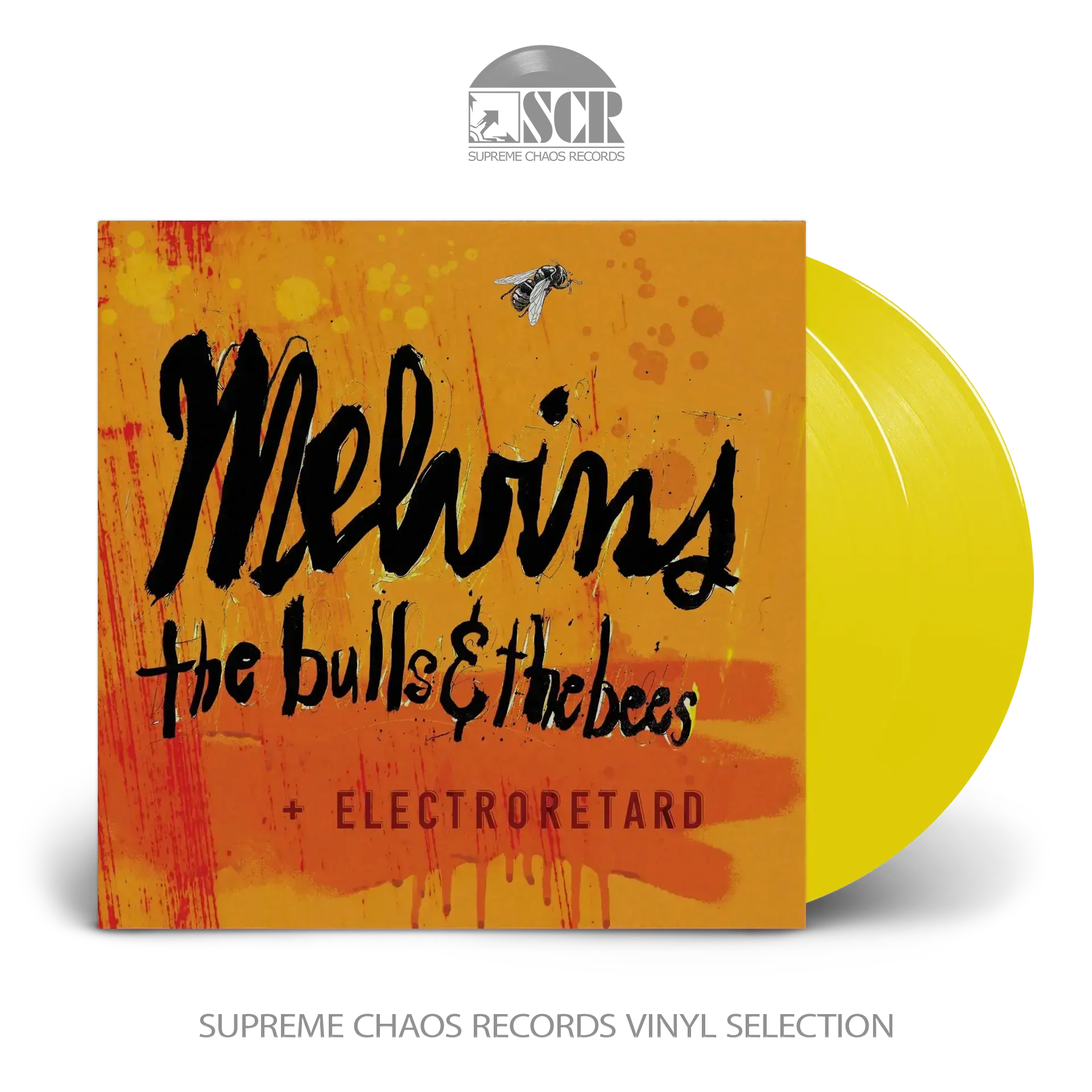 MELVINS · The Bulls & The Bees / Electroretard | CANARY YELLOW DOUBLE VINYL (Alternative Rock Vinyl)