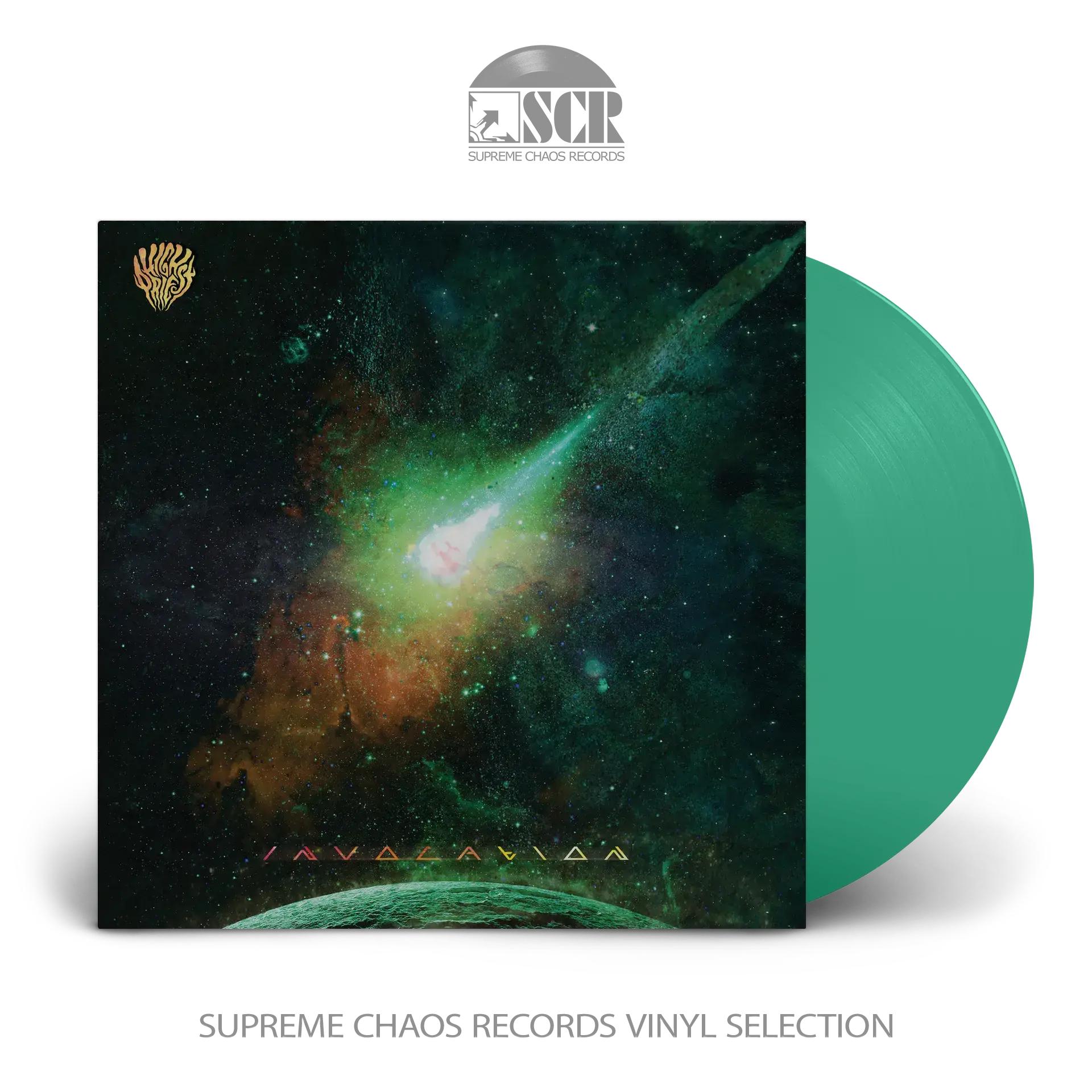 HIGH PRIEST · Invocation | TRANSLUCENT GREEN LP (Doom Metal/Stoner Rock Vinyl)