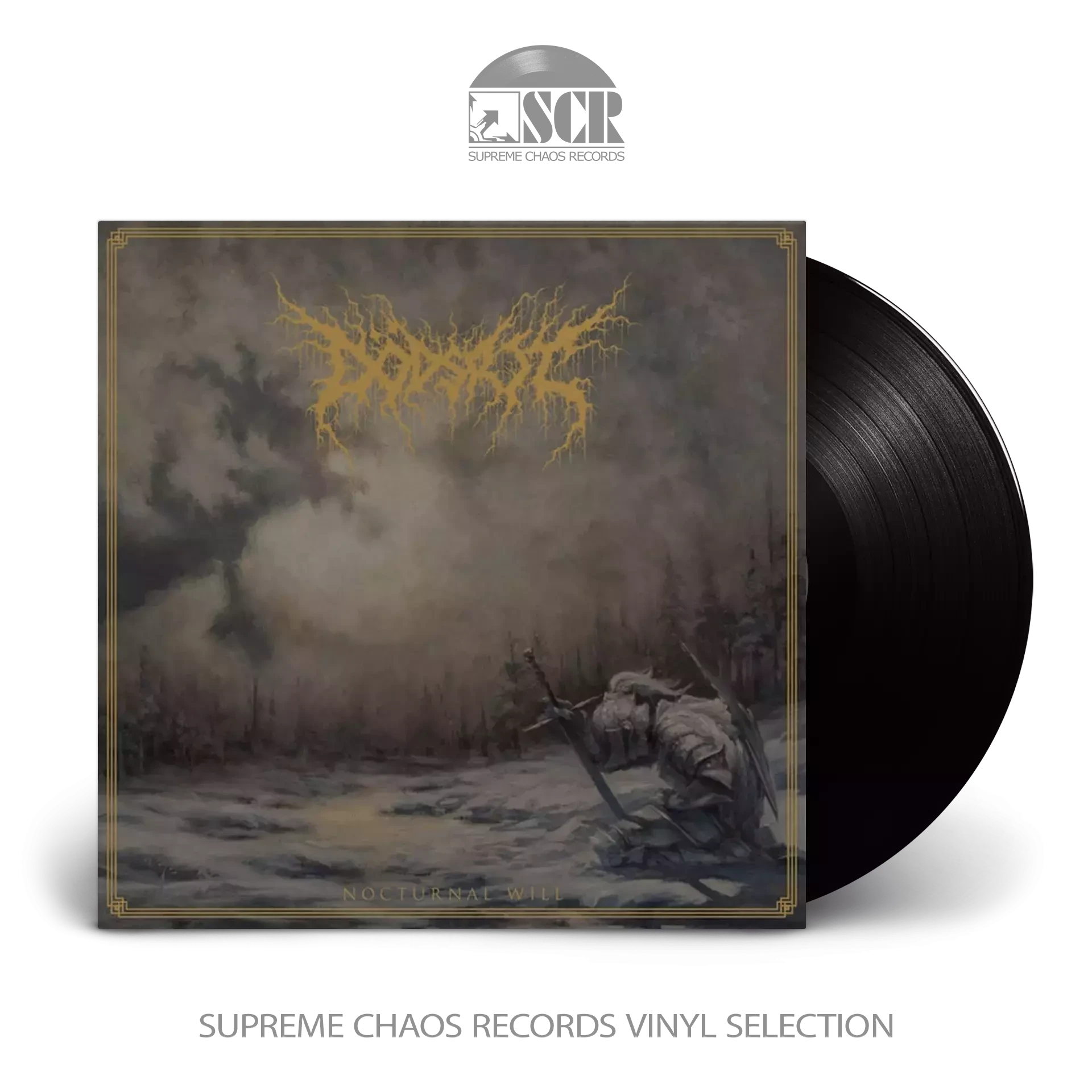 DÖDSRIT · Nocturnal Will | BLACK LP (Black Metal Vinyl)