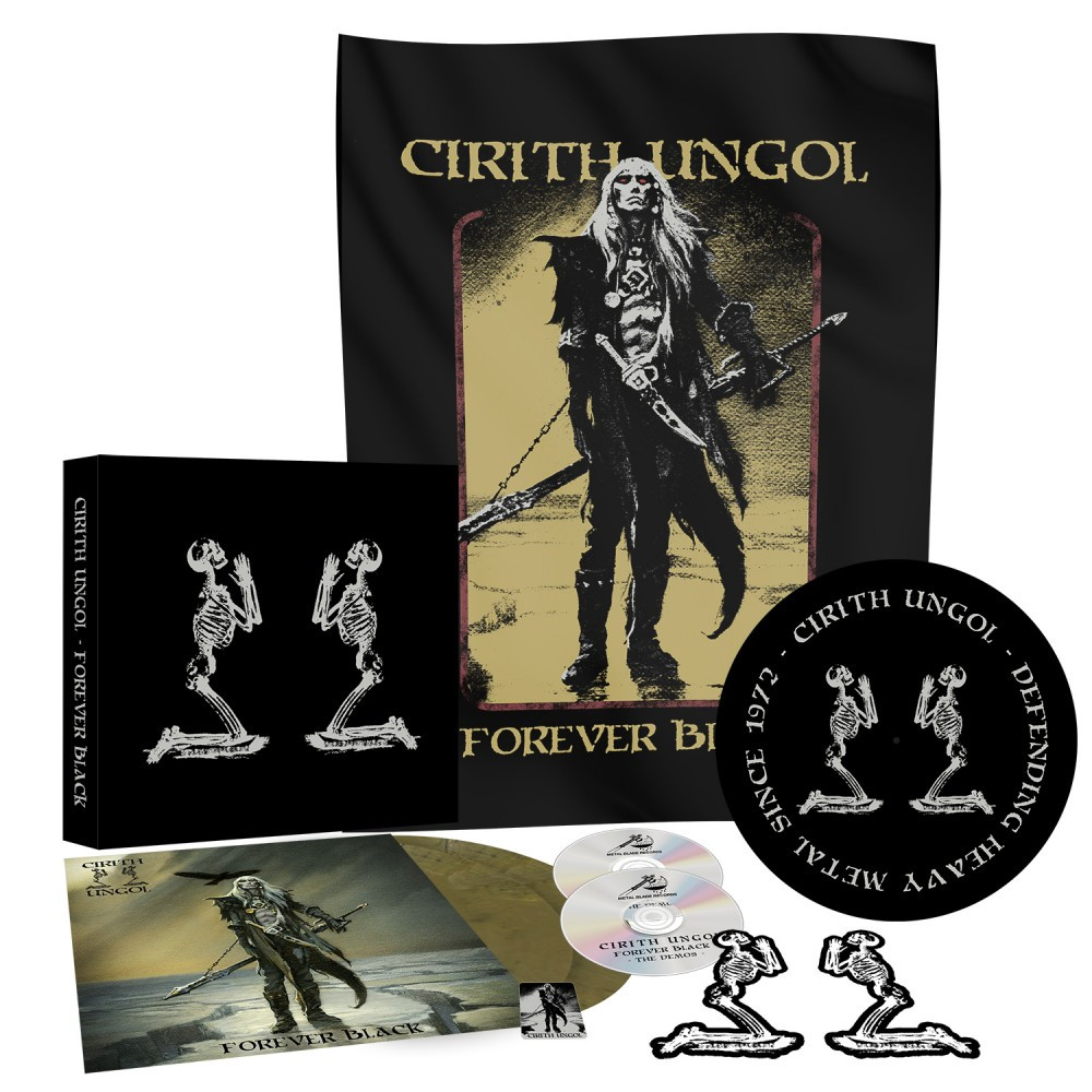 CIRITH UNGOL · Forever Black | DELUXE GREEN/BLACK BOXLP (Heavy Metal Vinyl)
