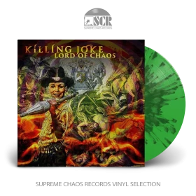KILLING JOKE · Lord Of Chaos | GREEN/BLACK SPLATTER LP (Industrial Rock Vinyl)