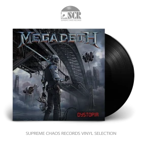 MEGADETH · Dystopia | BLACK LP (Thrash Metal Vinyl)