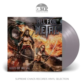 ALL FOR METAL · Gods Of Metal | SILVER LP (Heavy Metal Vinyl)