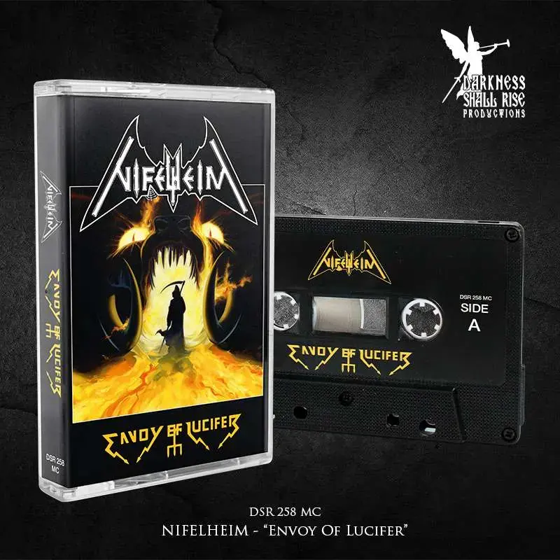 NIFELHEIM · Envoy Of Lucifer | BLACK TAPE (Black Metal Tapes)
