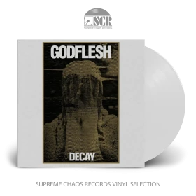 GODFLESH · Decay | WHITE LP (Industrial Vinyl)