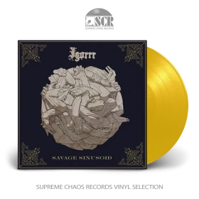 IGORRR · Savage Sinusoid | TRANSPARENT GOLD METALLIC LP (Experimental Metal Vinyl)