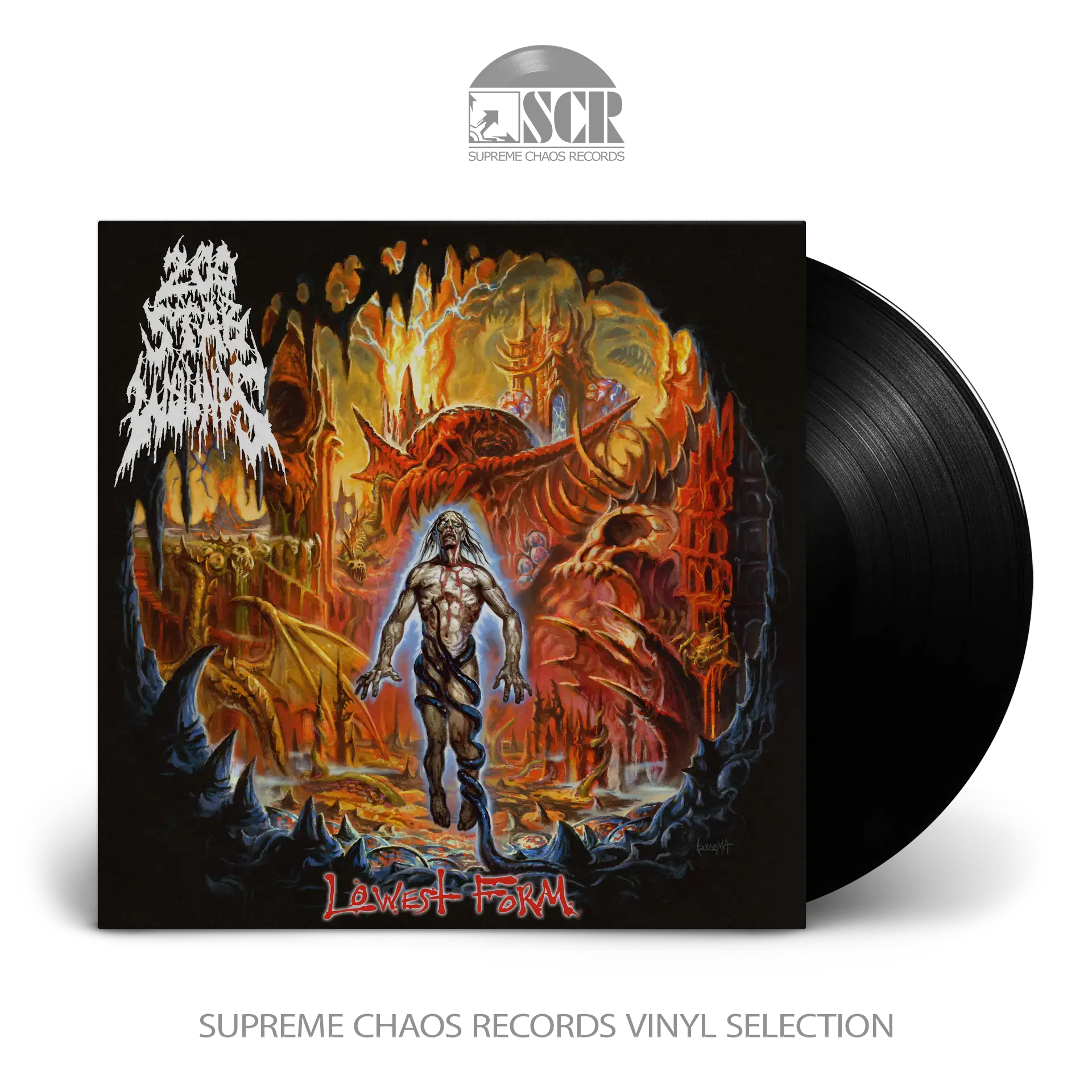 200 STAB WOUNDS · Lowest Form | BLACK LP (Death Metal Vinyl)