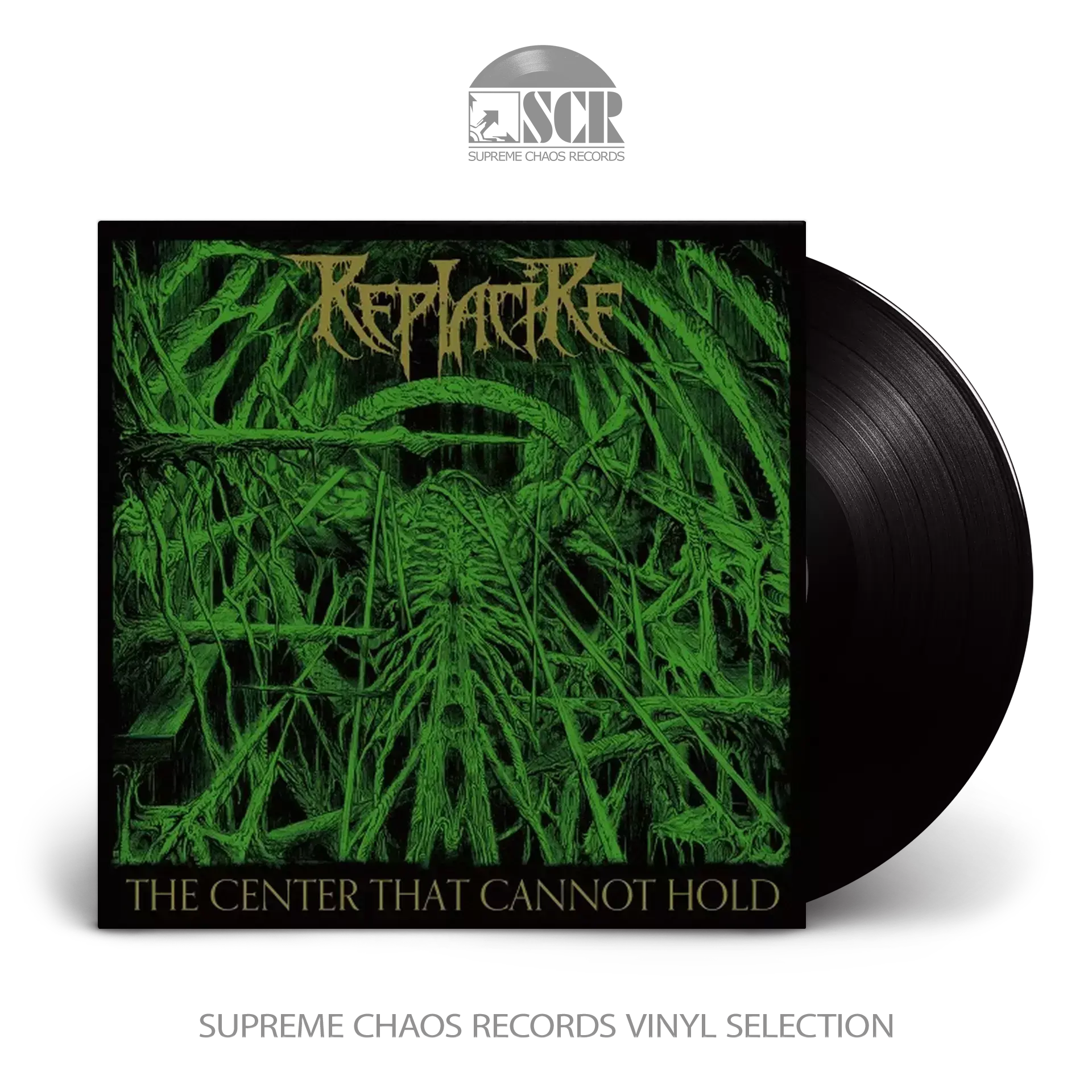 REPLACIRE · The Center That Cannot Hold | BLACK LP (Technical Death Metal Vinyl)