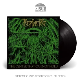 REPLACIRE · The Center That Cannot Hold | BLACK LP (Technical Death Metal Vinyl)