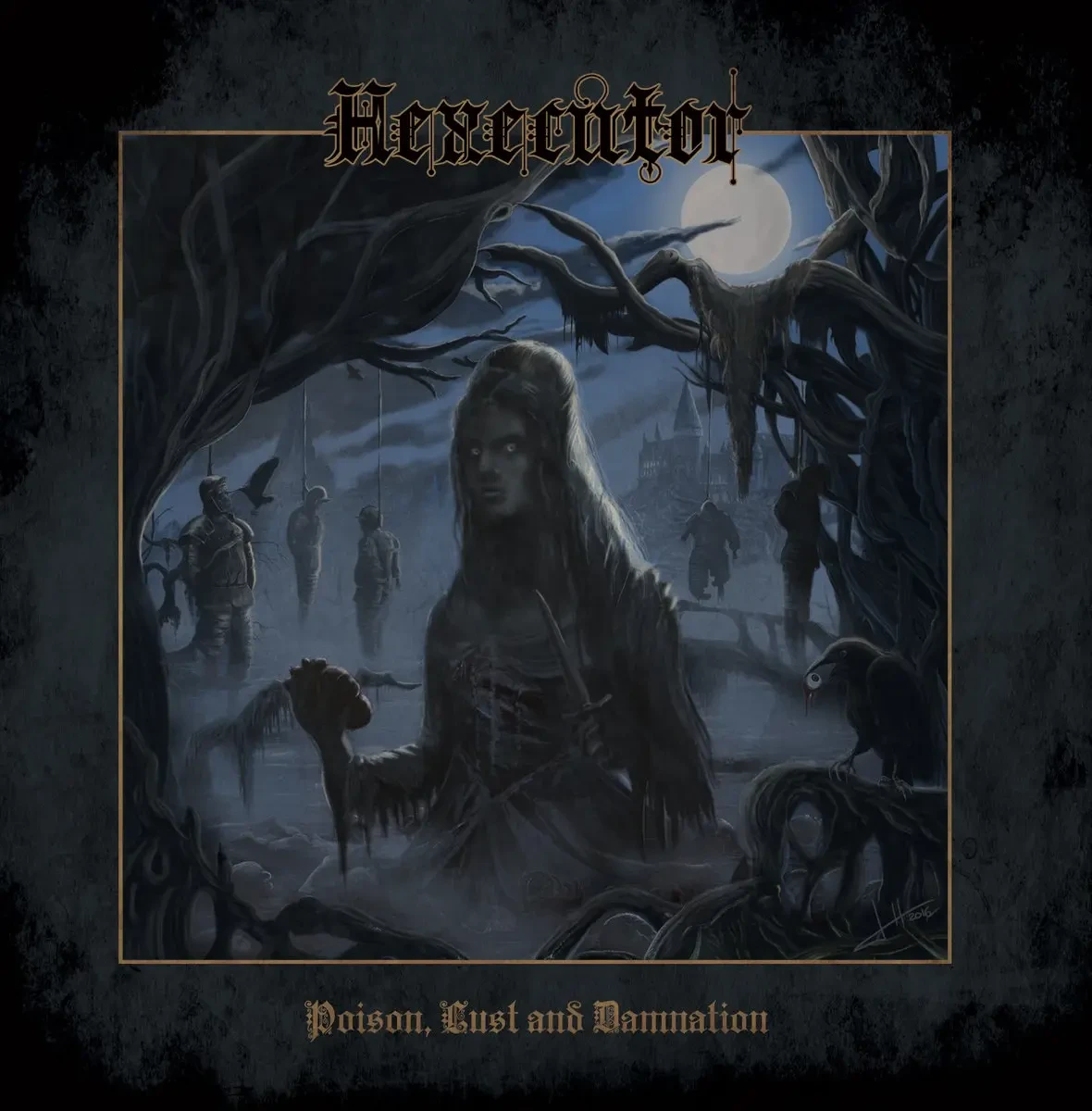 HEXECUTOR · Poison, Lust And Damnation | BLACK LP (Thrash Metal Vinyl) · Bild 1