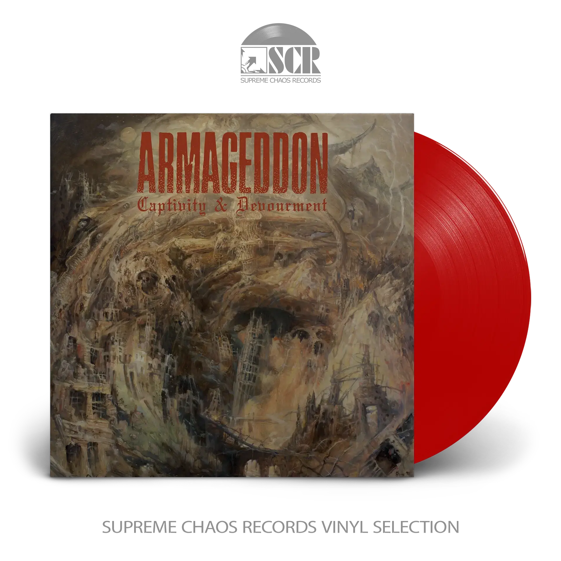 ARMAGEDDON (SWE) · Captivity And Devourment [RED] | LP (Melodic Death Metal Vinyl)