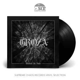 GROZA · Unified In Void (First Press) | BLACK LP (Black Metal Vinyl)