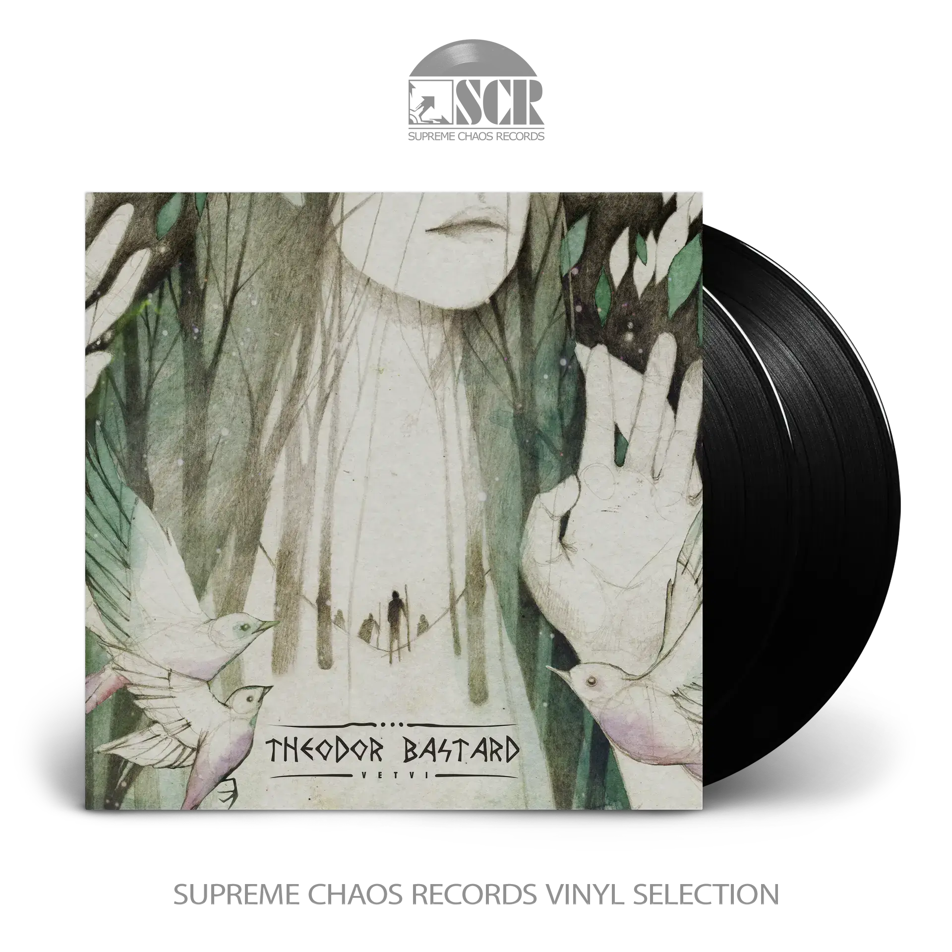 THEODOR BASTARD - Vetvi · BLACK 2LP (Folk Vinyl)