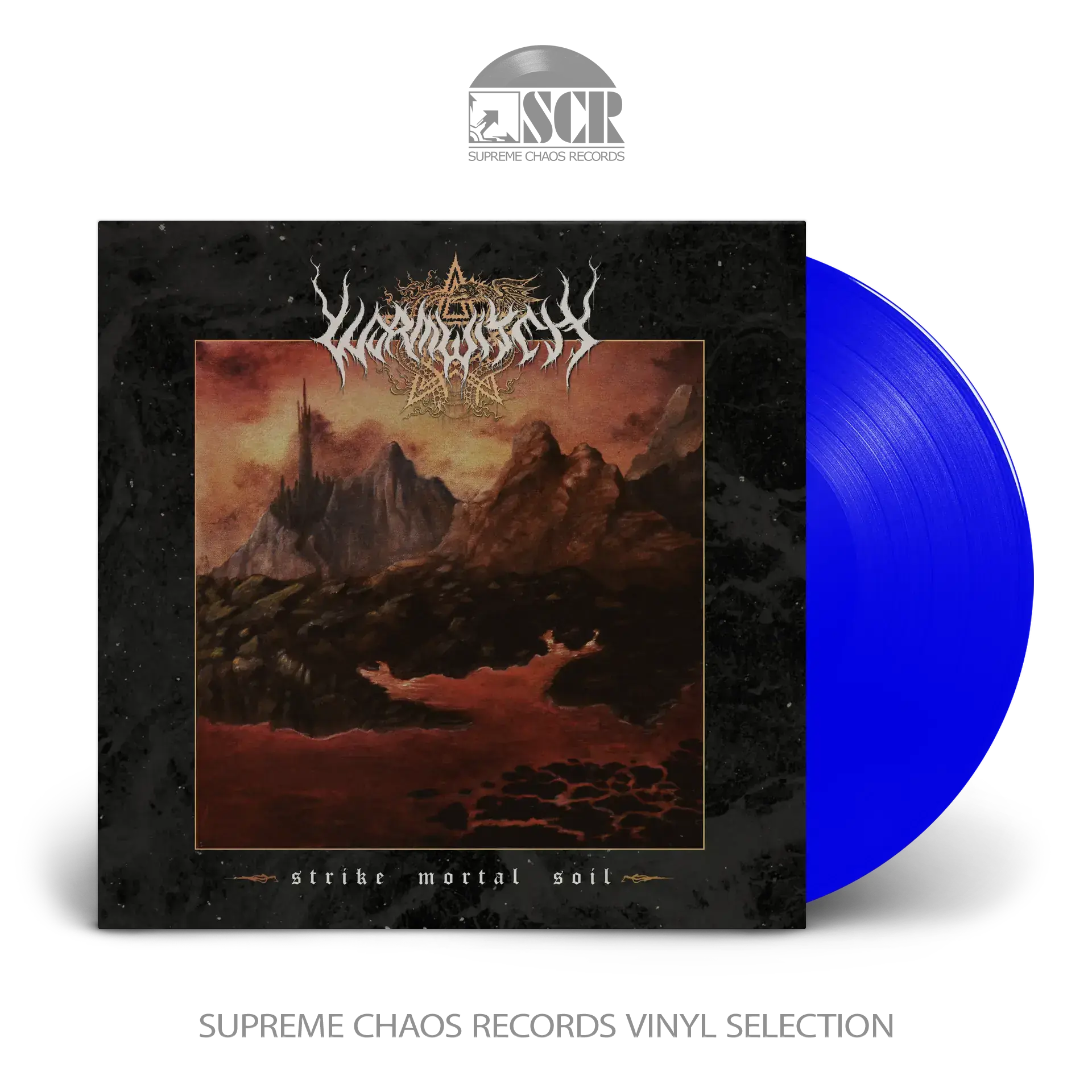 WORMWITCH · Strike Mortal Soil | SAPPHIRE BLUE LP (Black Metal Vinyl)