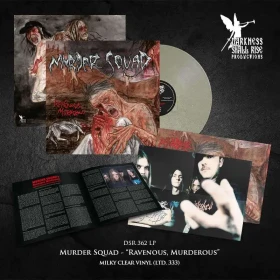 MURDER SQUAD · Ravenous Murderous | CLEAR LP (Death Metal Vinyl) · Bild 2