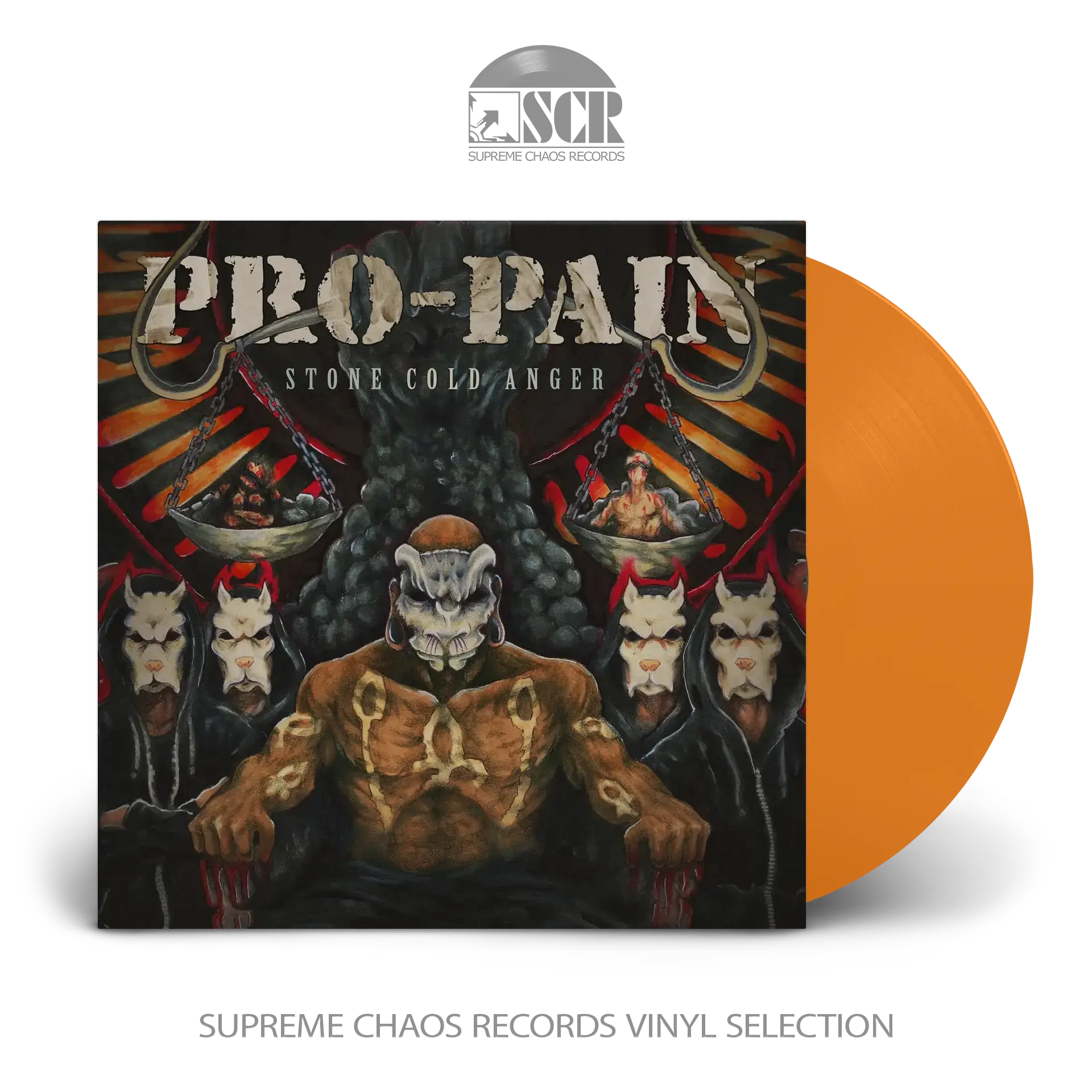 PRO-PAIN - Stone Cold Anger [ORANGE LP] (Hardcore Vinyl)