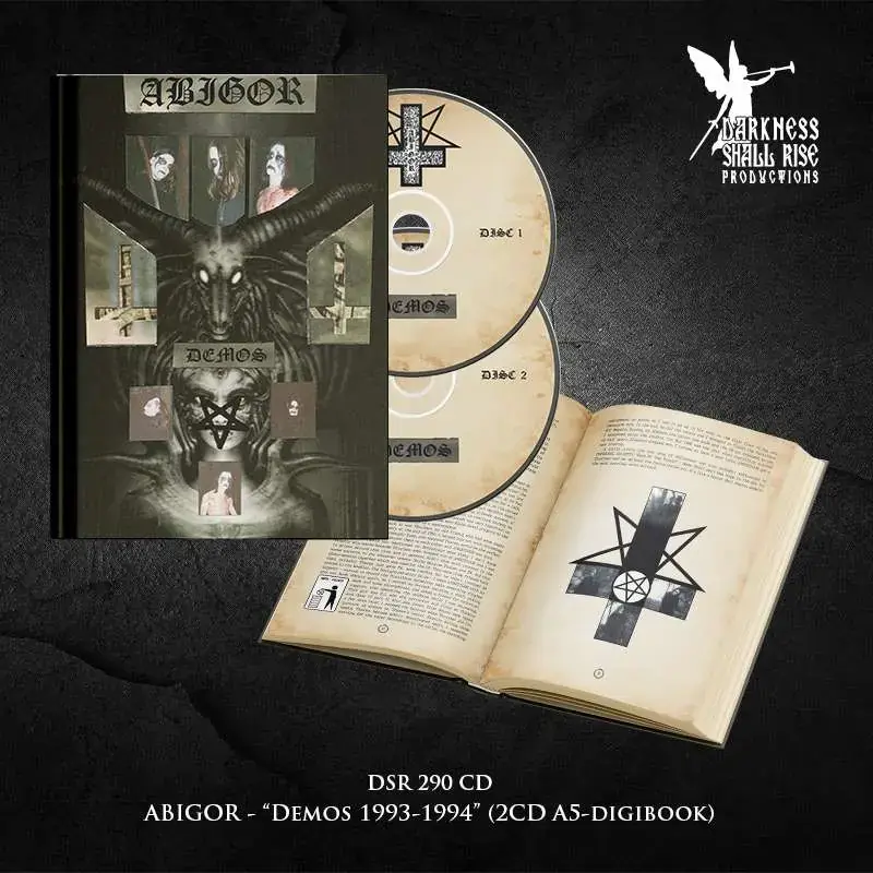 ABIGOR · Demos 1993-1994 | DIGIBOOK 2CD (Black Metal CDs)
