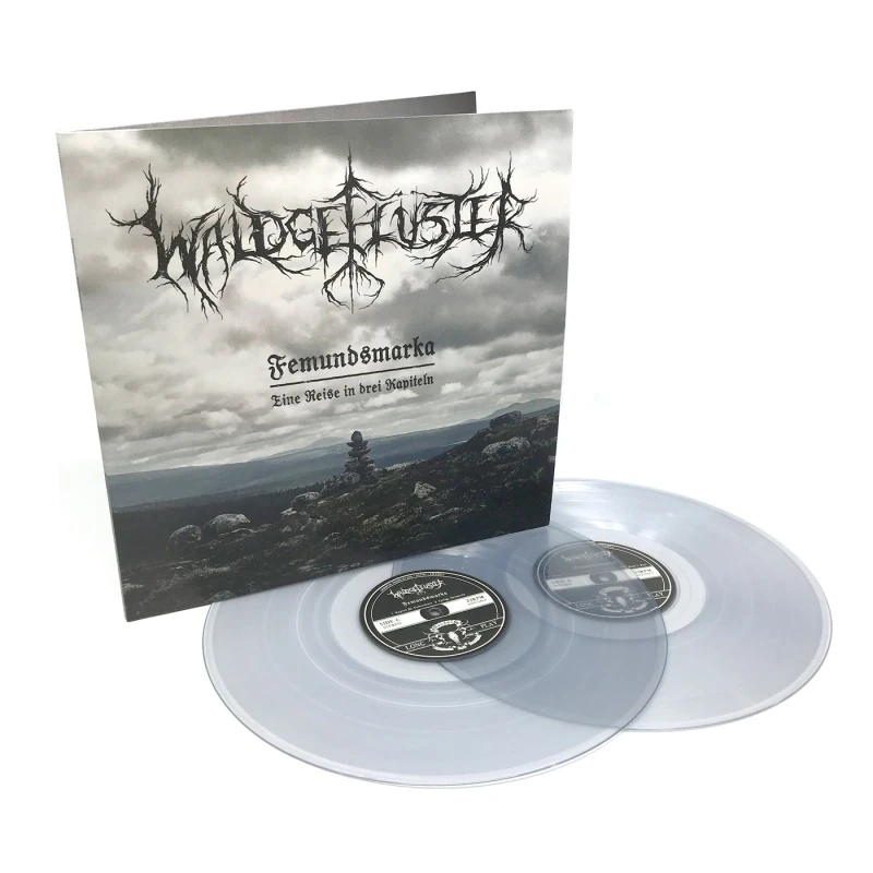 WALDGEFLÜSTER · Femundsmarka | CLEAR 2LP (Black Metal Vinyl) · Bild 2