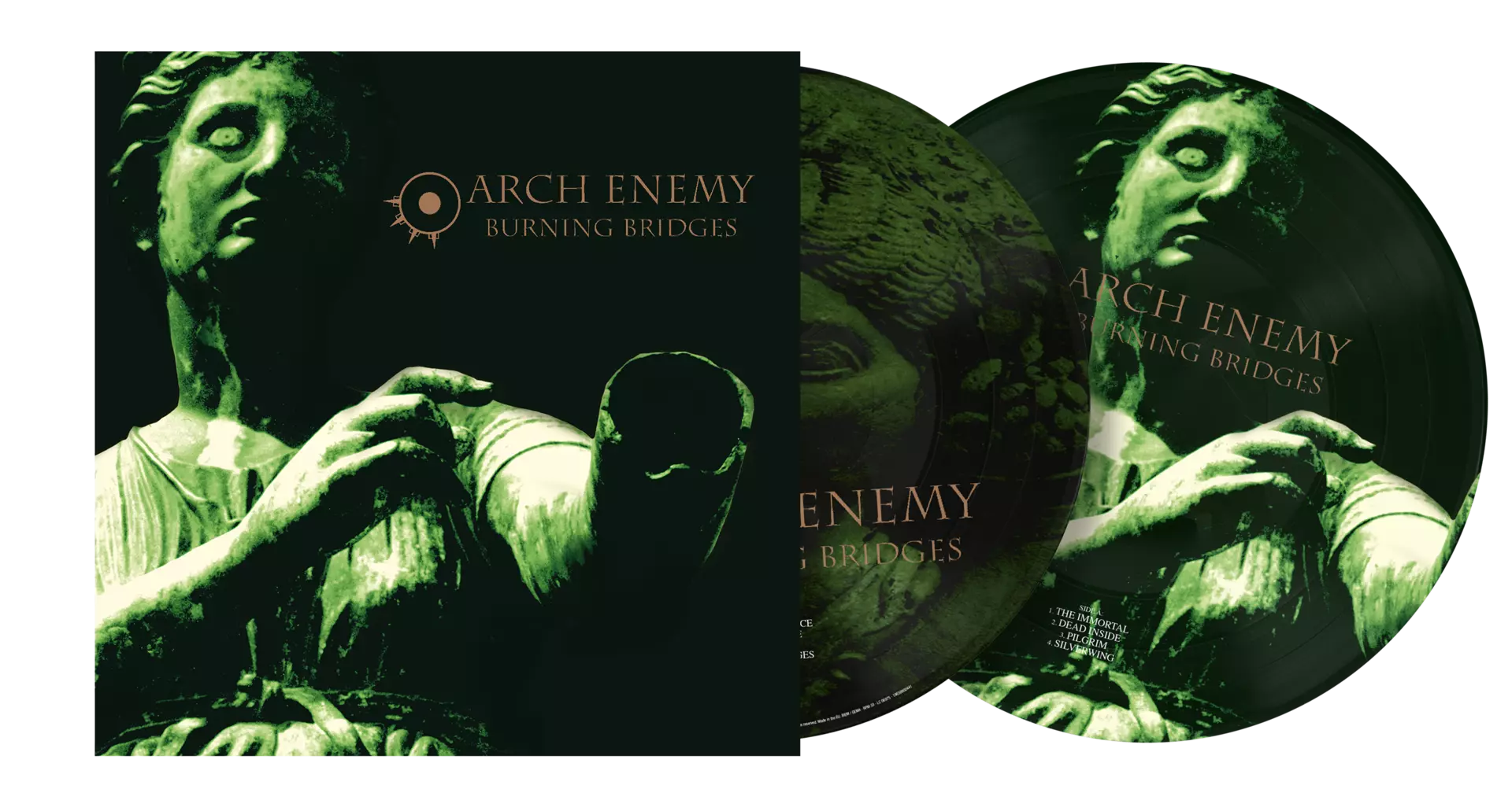 ARCH ENEMY - Burning Bridges (Re-Issue 2023) · PICTURE LP ARCH ENEMY - Burning Bridges (Re-Issue 2023) · PICTURE LP (Melodic Death Metal Vinyl)