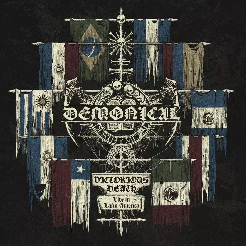 DEMONICAL · Victorious Death - Live in Latin America | BLACK LP (Death Metal Vinyl) · Bild 1