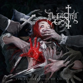 DEFACING GOD · The Resurrection of Lilith | TRANSPARENT RED 2LP (Black Metal Vinyl) · Bild 1