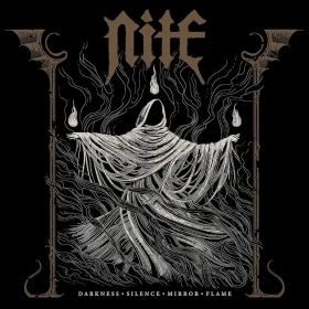 NITE · Darkness Silence Mirror Flame | BLACK LP (Blackened Heavy Metal Vinyl) · Bild 1