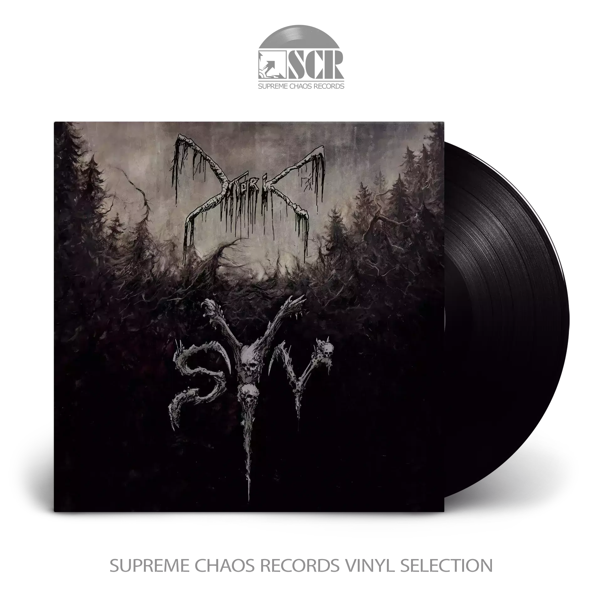 MORK · Syv | BLACK LP (Black Metal Vinyl)