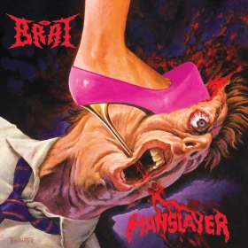MANSLAYER · Brat | PURPLE/BLACK SPLATTER LP (Rock Vinyl) · Bild 1