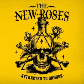 THE NEW ROSES · Attracted To Danger | BLACK LP (Hard Rock Vinyl) · Bild 1