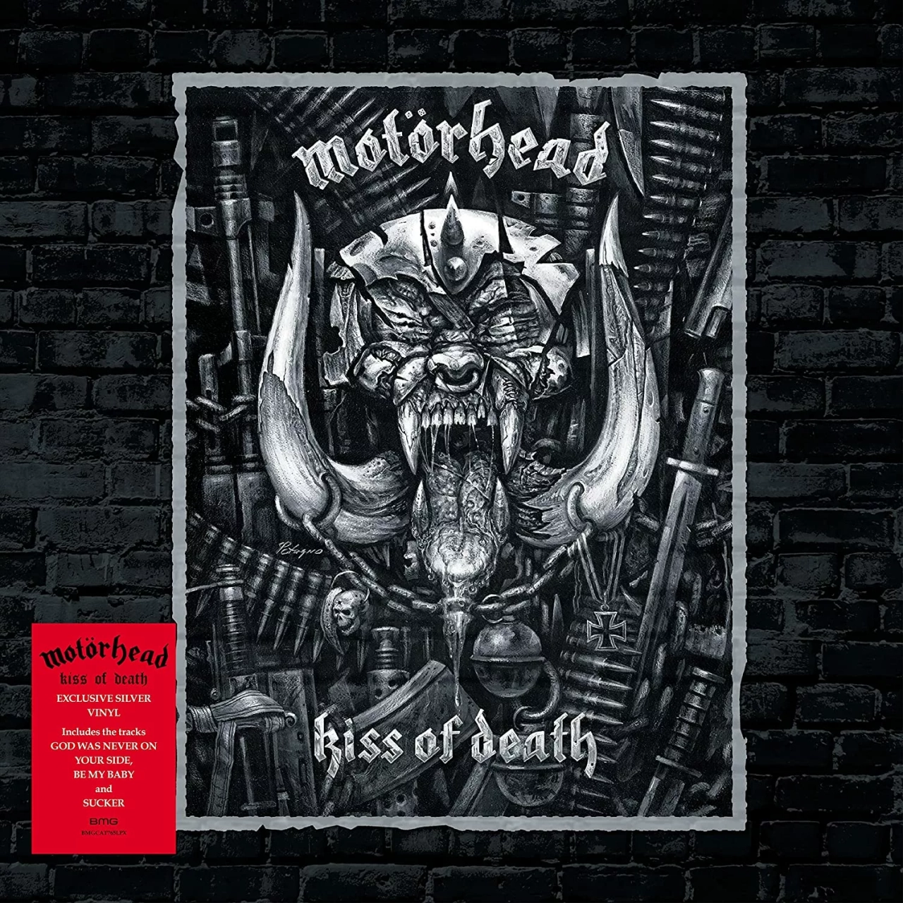 MOTÖRHEAD - Kiss Of Death [SILVER] · LP (Heavy Metal Vinyl) · Bild 1