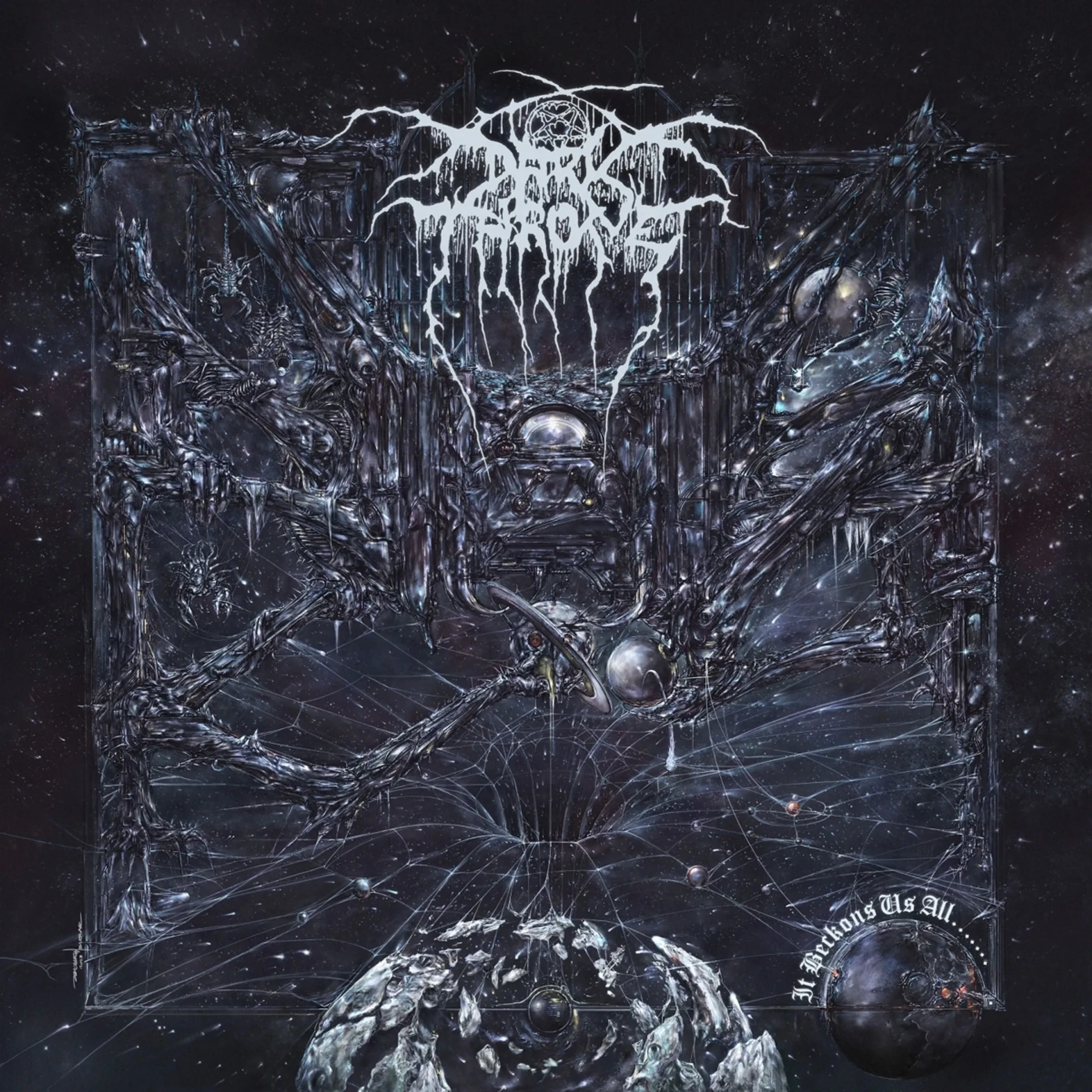 DARKTHRONE · It Beckons Us All - INCORRECT MASTER (B-Stock) | GREY MARBLED LP (Black Metal Vinyl) · Bild 1