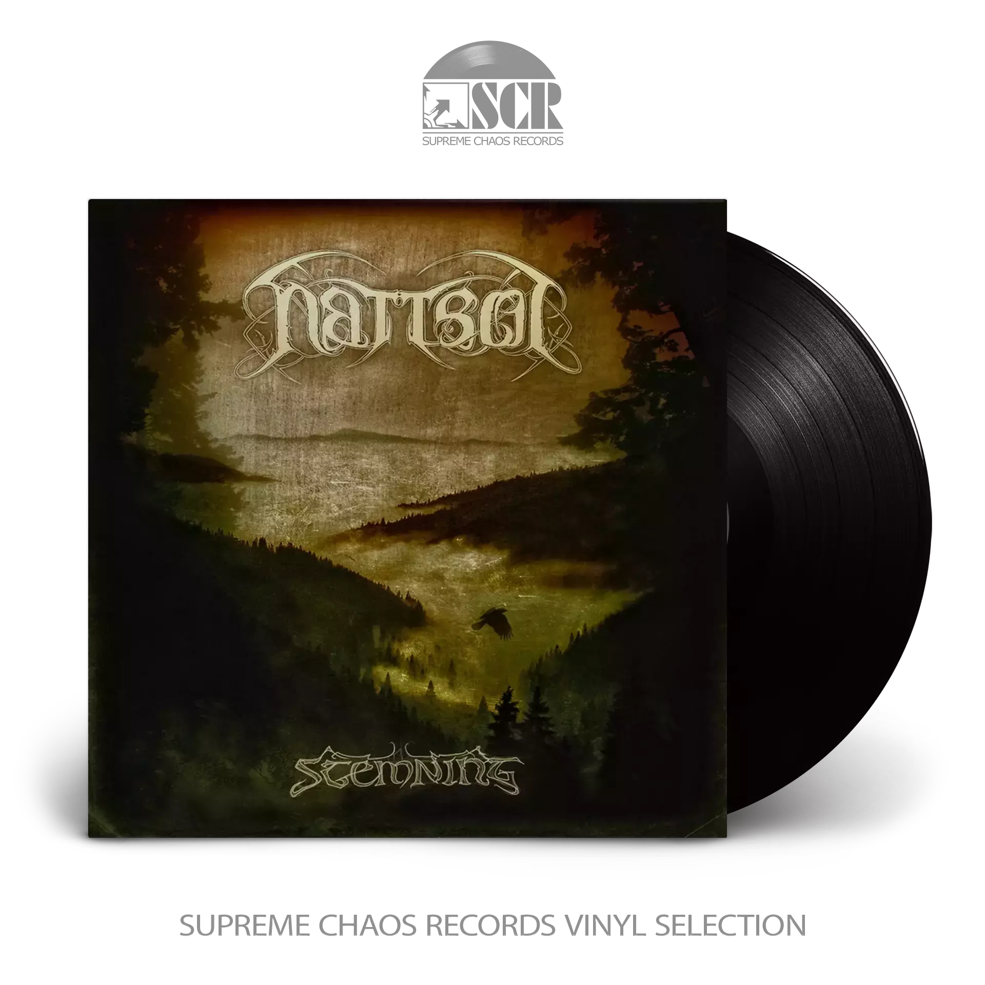NATTSOL · Stemning | BLACK LP (Black Metal Vinyl)