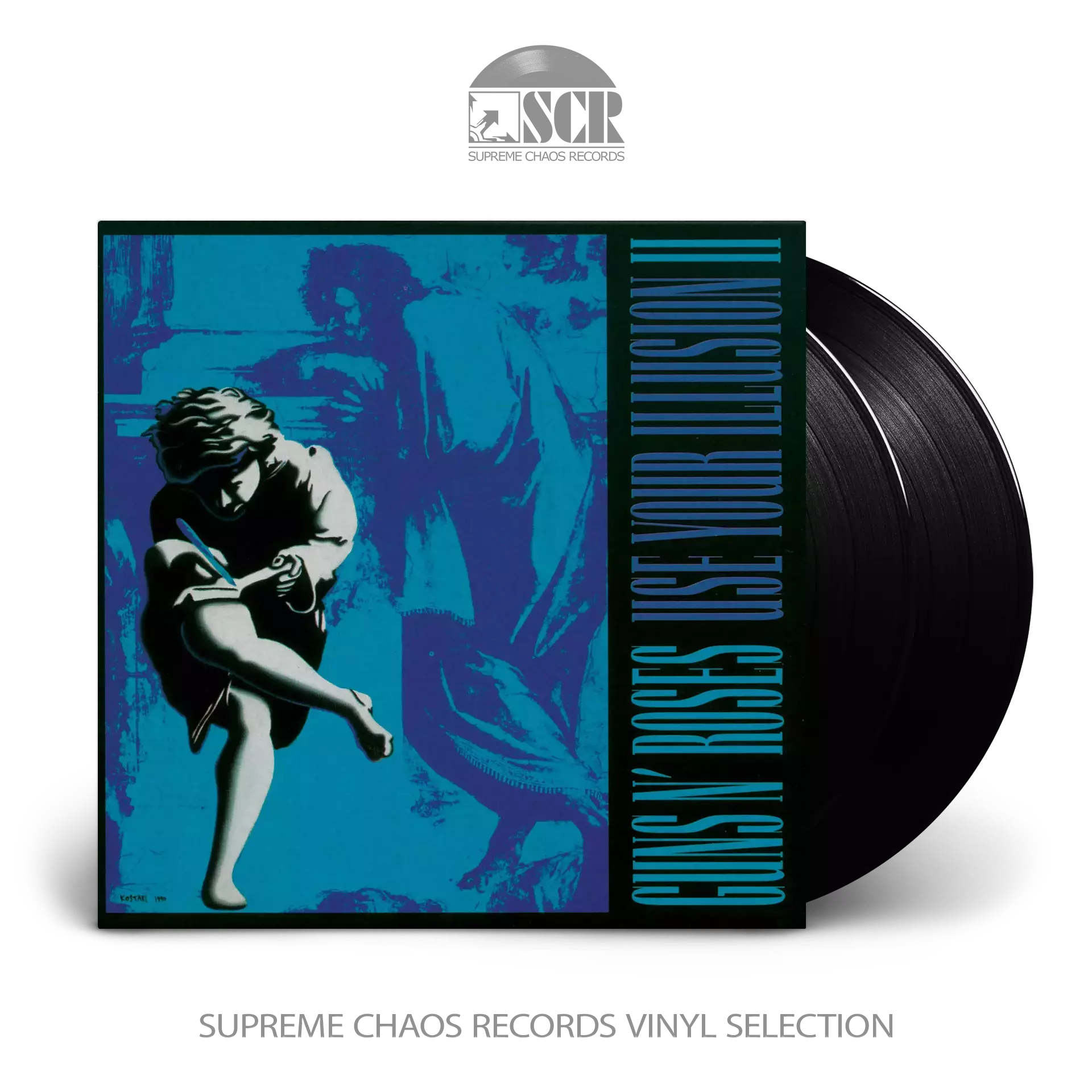 GUNS N' ROSES · Use Your Illusion II | BLACK 2LP (Alternative Rock Vinyl)
