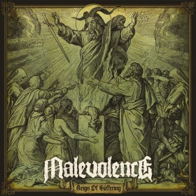 MALEVOLENCE · Reign Of Suffering (Re-Issue 2023) | TRANSPARENT SUN YELLOW LP (Hardcore Vinyl) · Bild 1