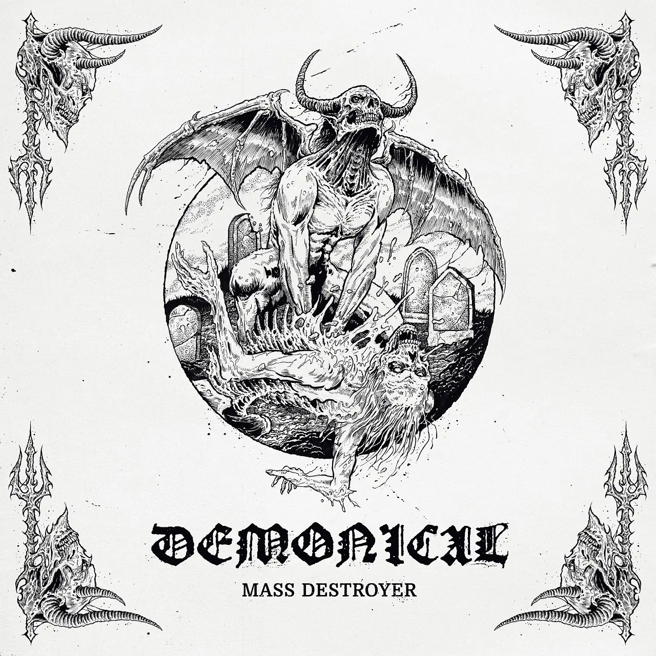 DEMONICAL · Mass Destroyer | DIGIPAK CD (Death Metal CDs)