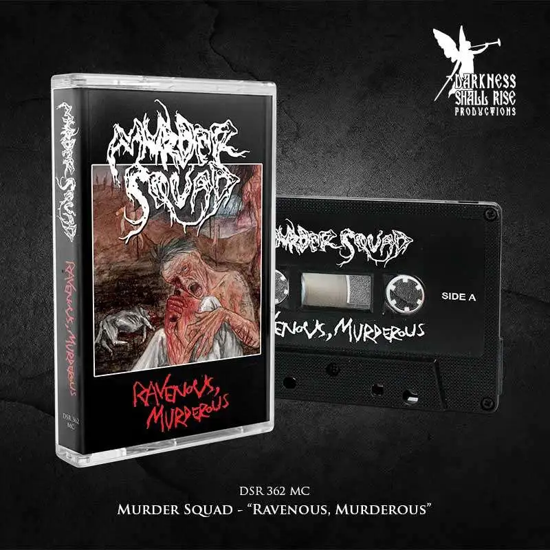 MURDER SQUAD · Ravenous Murderous | BLACK TAPE (Death Metal Tapes)