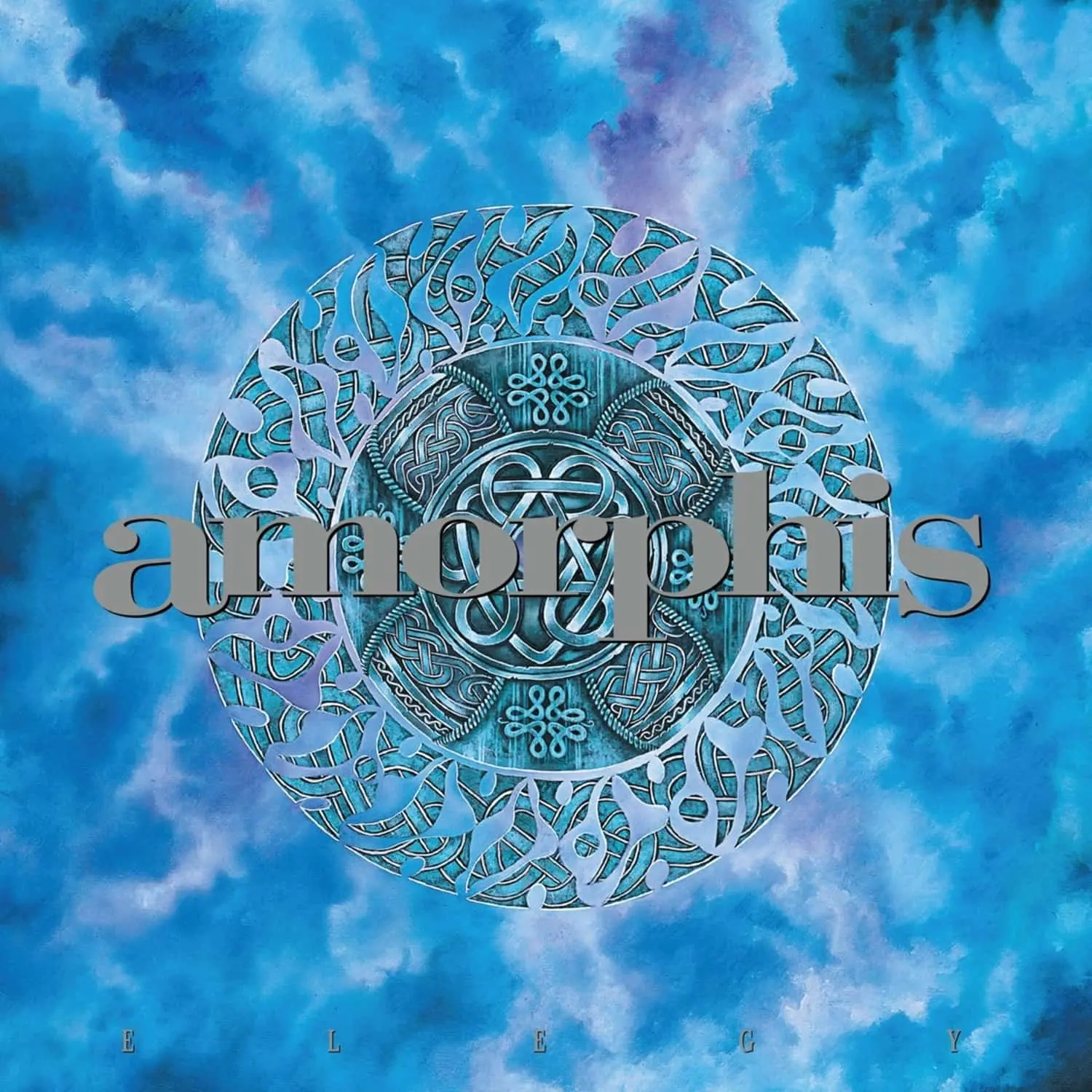 AMORPHIS · Elegy | CYAN BLUE/WHITE GALAXY 2LP (Progressive Metal/Gothic Metal/Melodic Death Metal Vinyl) · Bild 1