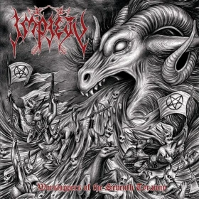IMPIETY · Worshippers Of The Seventh Tyranny | MULTI COLOR SPLATTER LP (Black Metal/Thrash Metal Vinyl) · Bild 1