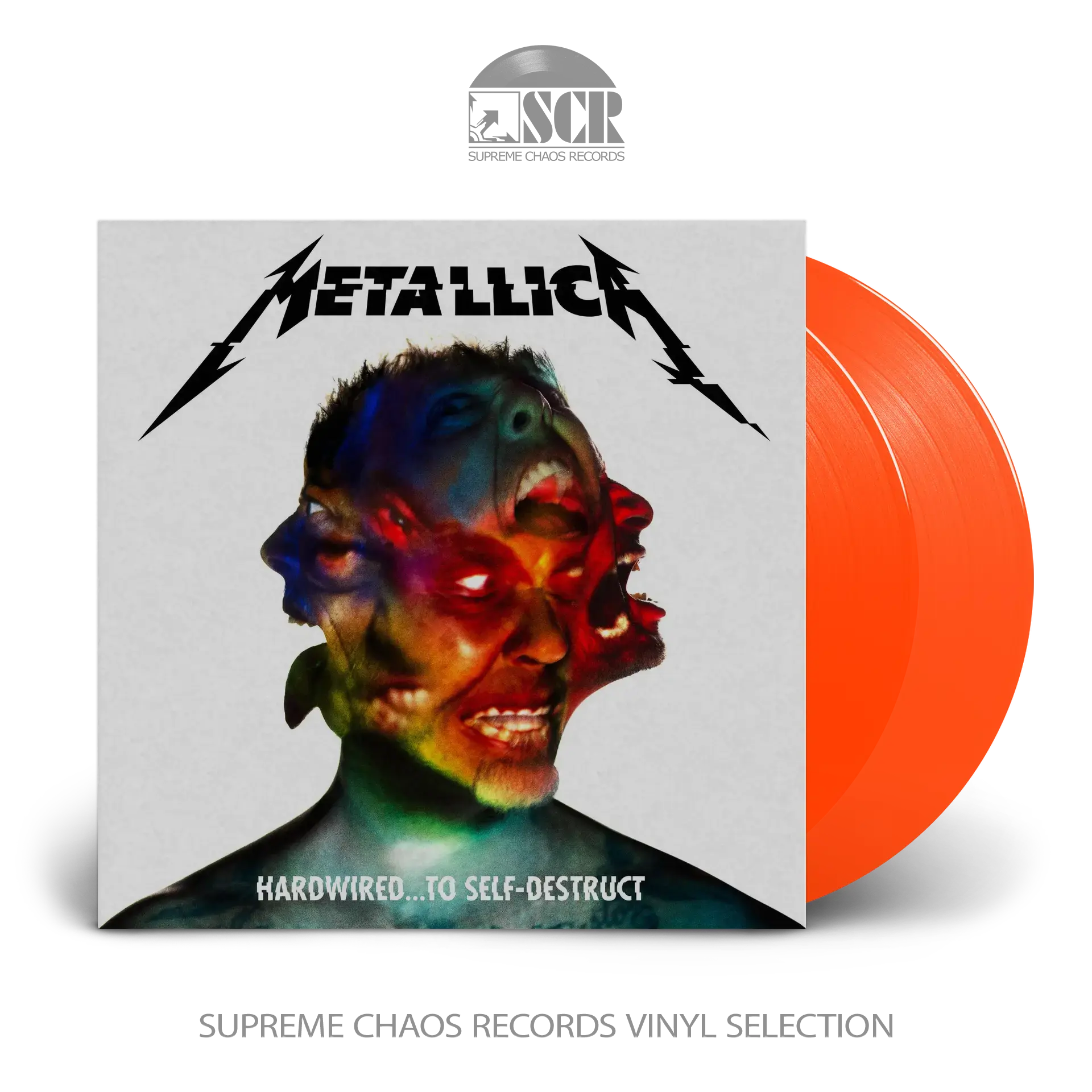 METALLICA · Hardwired...To Self-Destruct | FLAME ORANGE 2LP (Thrash Metal/Heavy Metal Vinyl)