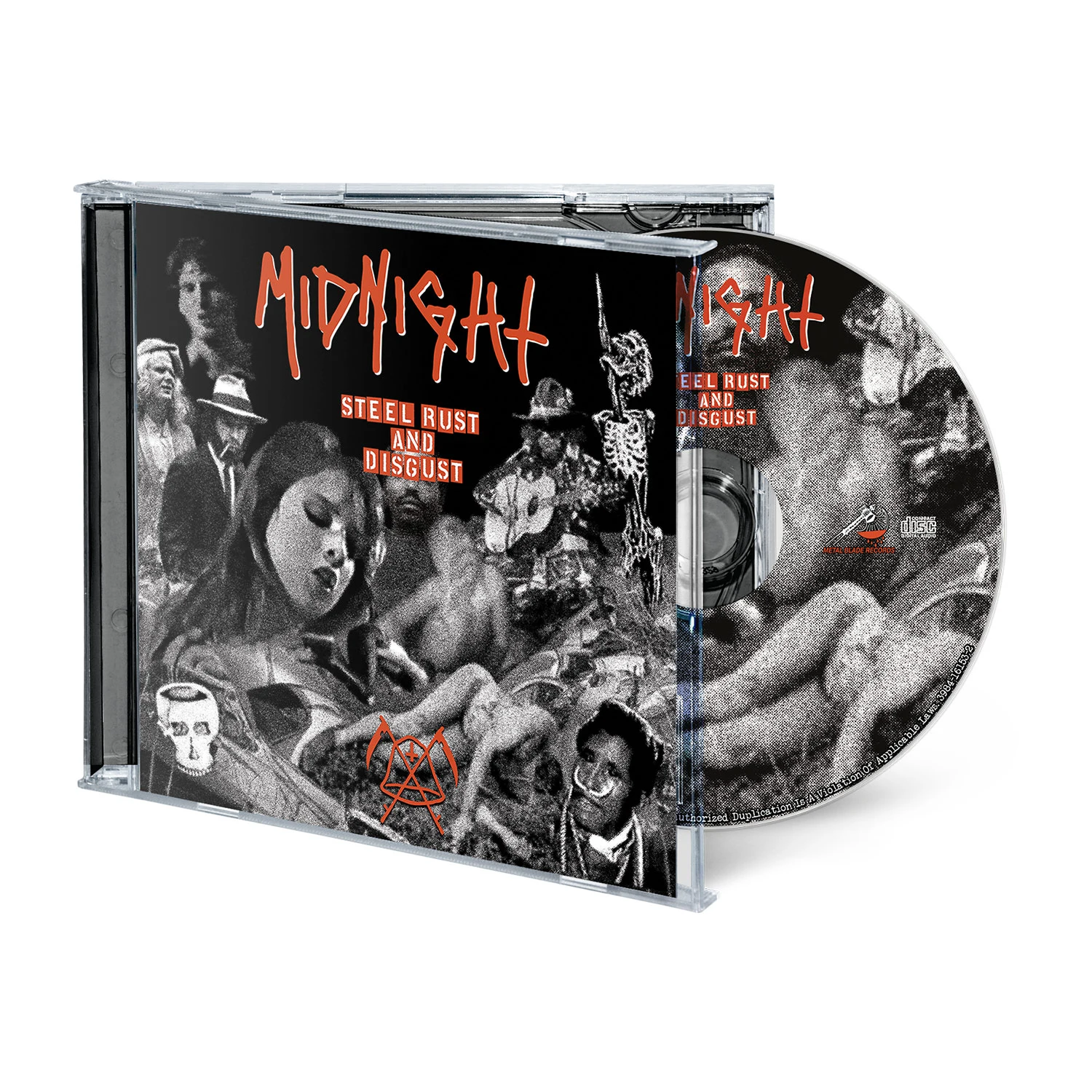 MIDNIGHT · Steel, Rust And Disgust | CD (Black Metal/Thrash Metal CDs) · Bild 2