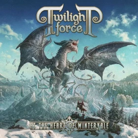 TWILIGHT FORCE · At The Heart Of Wintervale | WHITE/BLUE SPLATTER LP (Power Metal Vinyl) · Bild 1