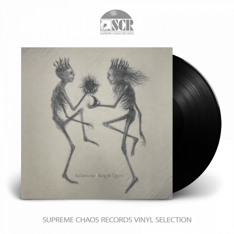 SOL INVICTUS - King & Queen · BLACK LP (Neofolk Vinyl)