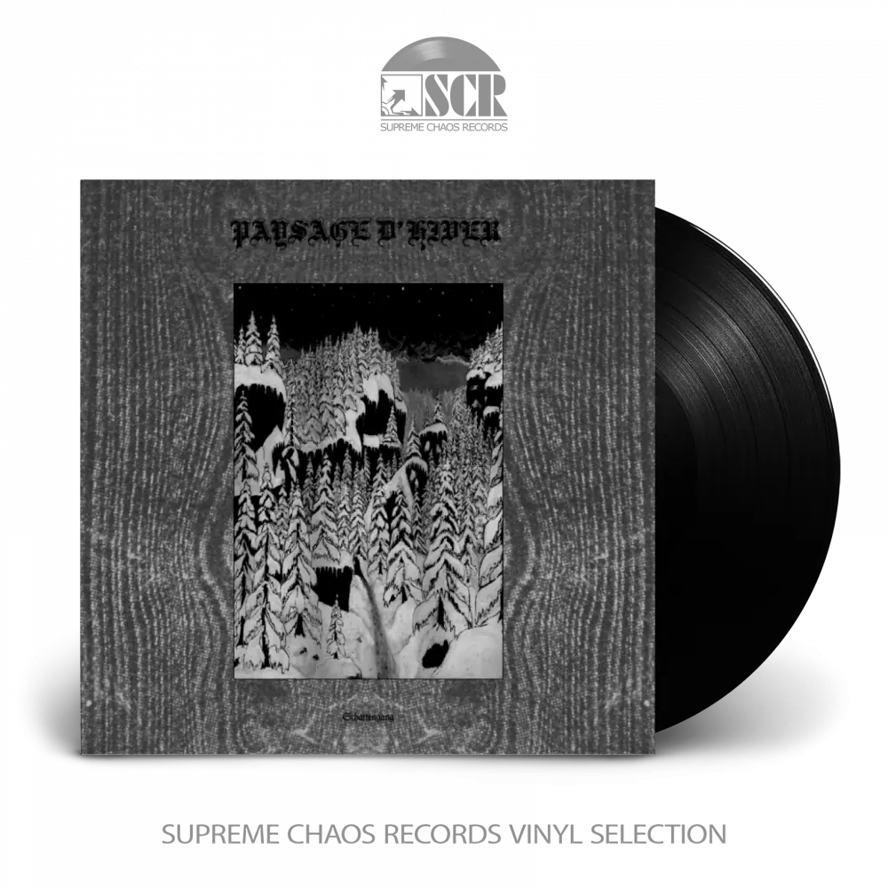 PAYSAGE D'HIVER · Schattengang | BLACK LP (Dark Ambient/Black Metal Vinyl)