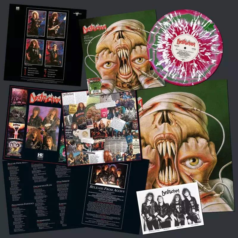 DESTRUCTION · Release from Agony | MIXED SPLATTER LP (Thrash Metal Vinyl) · Bild 2