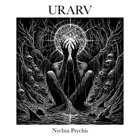 URARV · Nychta Psychis | BLACK LP (Black Metal Vinyl) · Bild 1